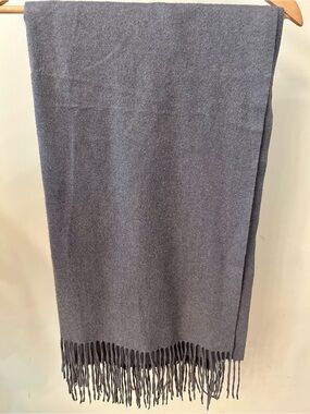 Large Pashmina Scarf in Gray